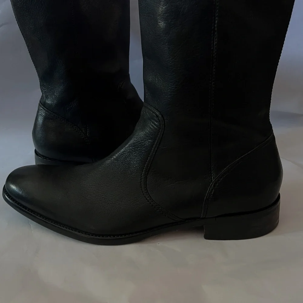 Cole Haan Black Leather Men's Boots Size 11.5 - Picture 5 of 13